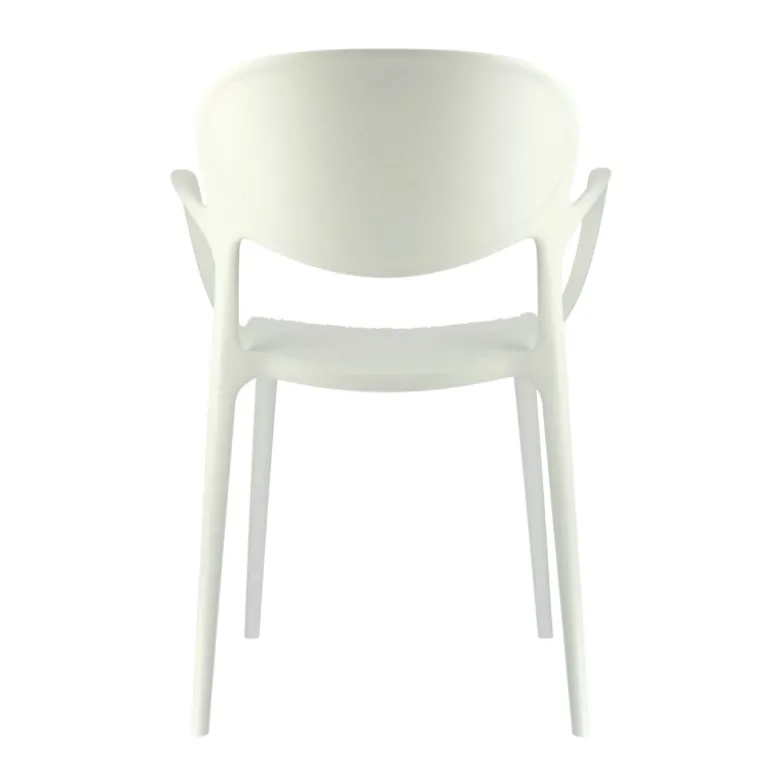 Abby Connubia® Fauteuil de jardin empilable en polypropylène recyclé