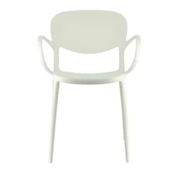 Abby Connubia® Fauteuil italien empilable en polypropylène recyclé