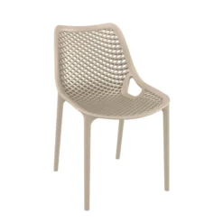 Air Chaise moderne ajourée en polypropylène