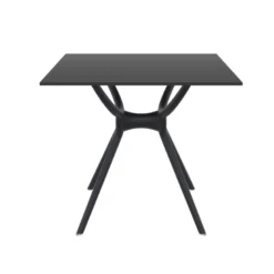 Air Table carrée petit espace en stratifié et polypropylène