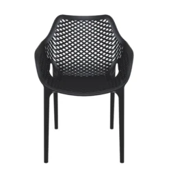 Air XL Fauteuil moderne empilable ajouré en polypropylène