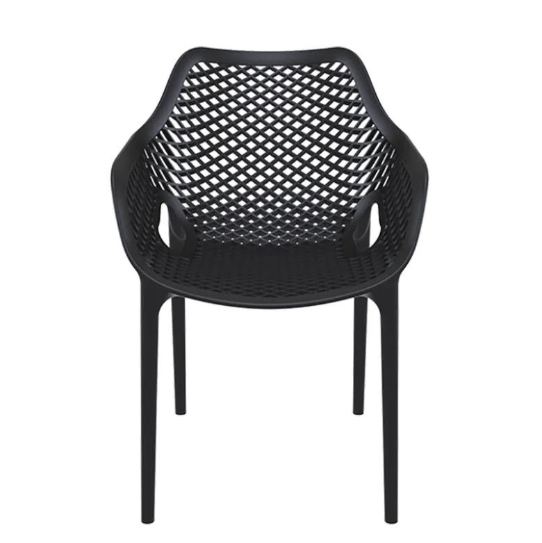 Air XL Fauteuil moderne empilable ajouré en polypropylène