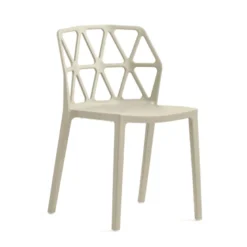Alchemia Connubia® Chaise de jardin design empilable en polypropylène