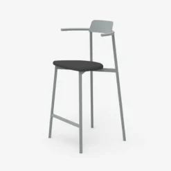 Alice Carrier® Tabouret de bar design en métal made in France