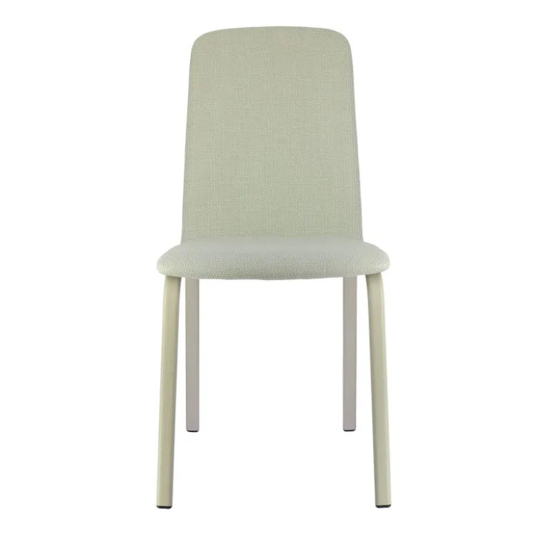 Altea Chaise en tissu et pieds en métal