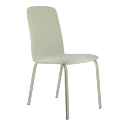 Altea Chaise en tissu et pieds en métal
