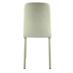 Altea Chaise en tissu et pieds en métal