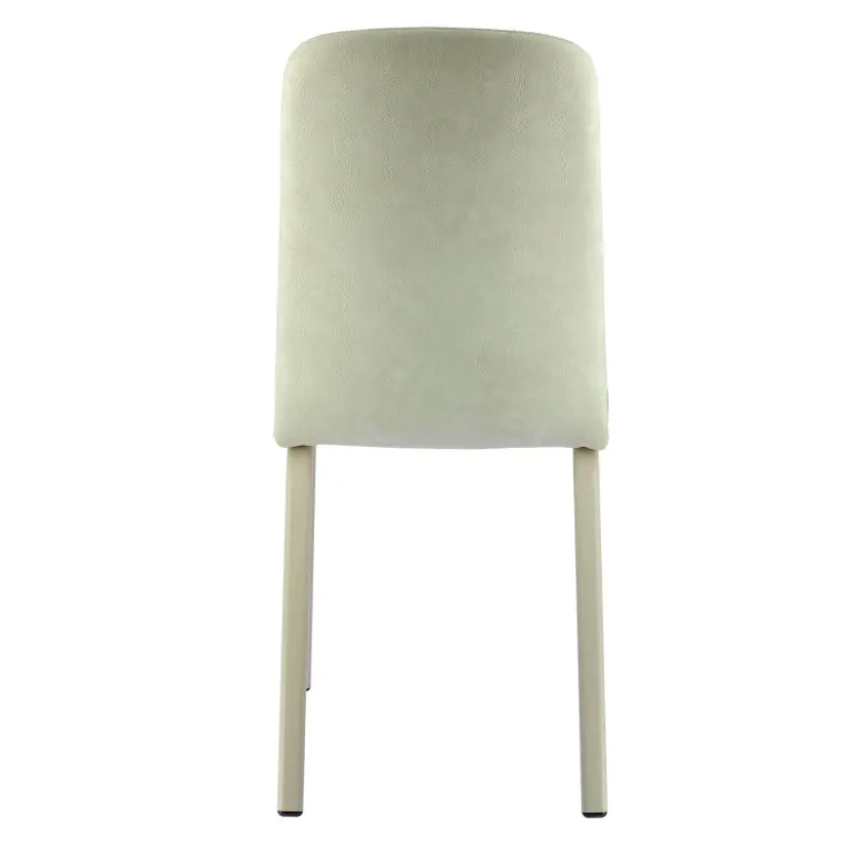 Altea Chaise en tissu et pieds en métal