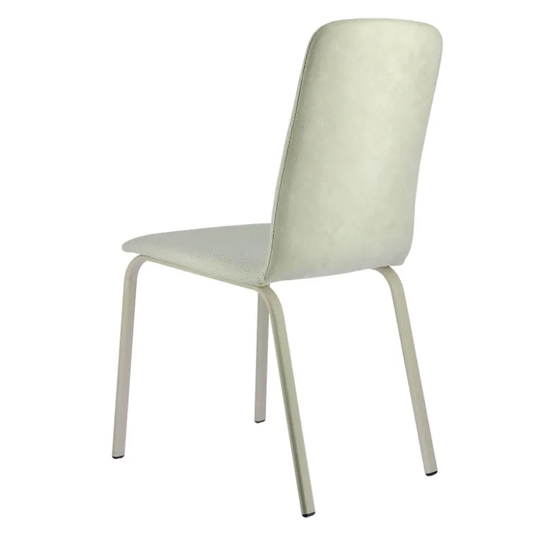 Altea Chaise en tissu et pieds en métal