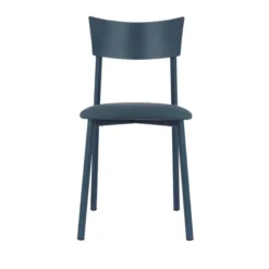 Anémone Carrier ® Chaise de cuisine contemporaine en métal fabriquée en France