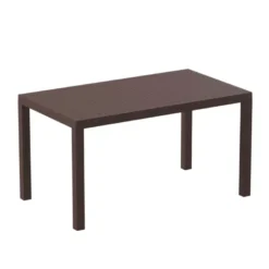 Ares Table de terrasse rectangulaire en résine