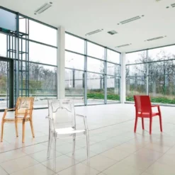 Arthur Fauteuil moderne en polycarbonate