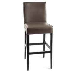 BarCarpe Tabouret de bar en synthétique et bois