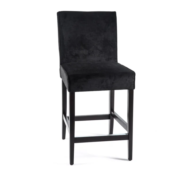 BarCarpe Tabouret snack en tissu et bois