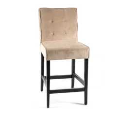 BarCarpe 2 Tabouret snack matelassé en tissu
