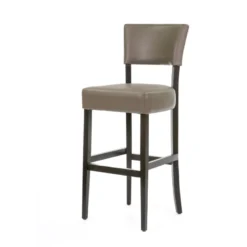 BarSteffi Tabouret de bar en bois et synthétique