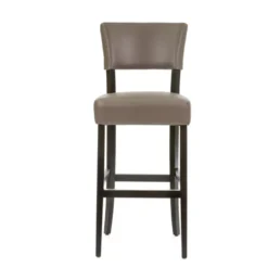 BarSteffi Tabouret de bar en bois et synthétique