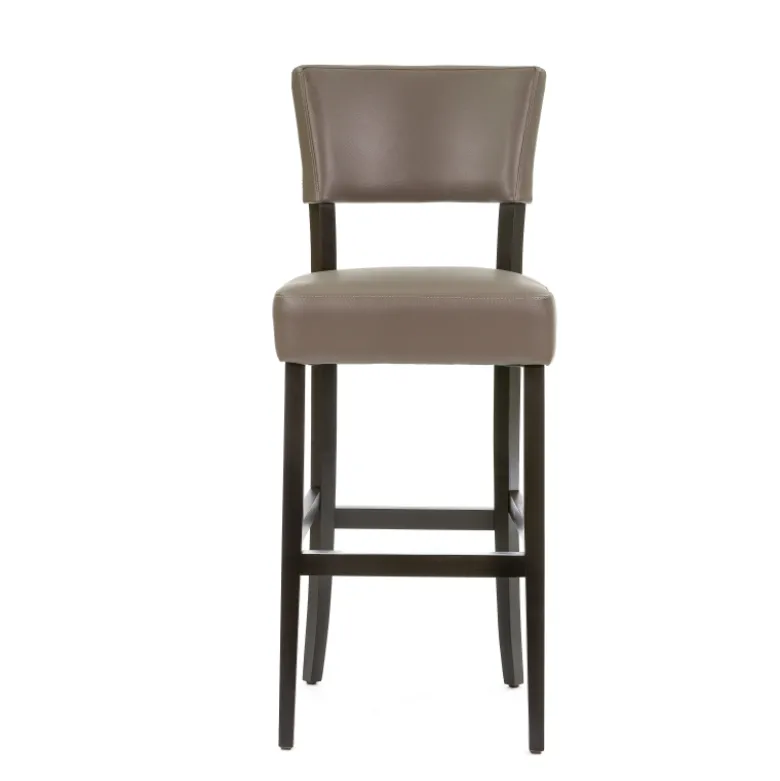 BarSteffi Tabouret de bar en bois et synthétique