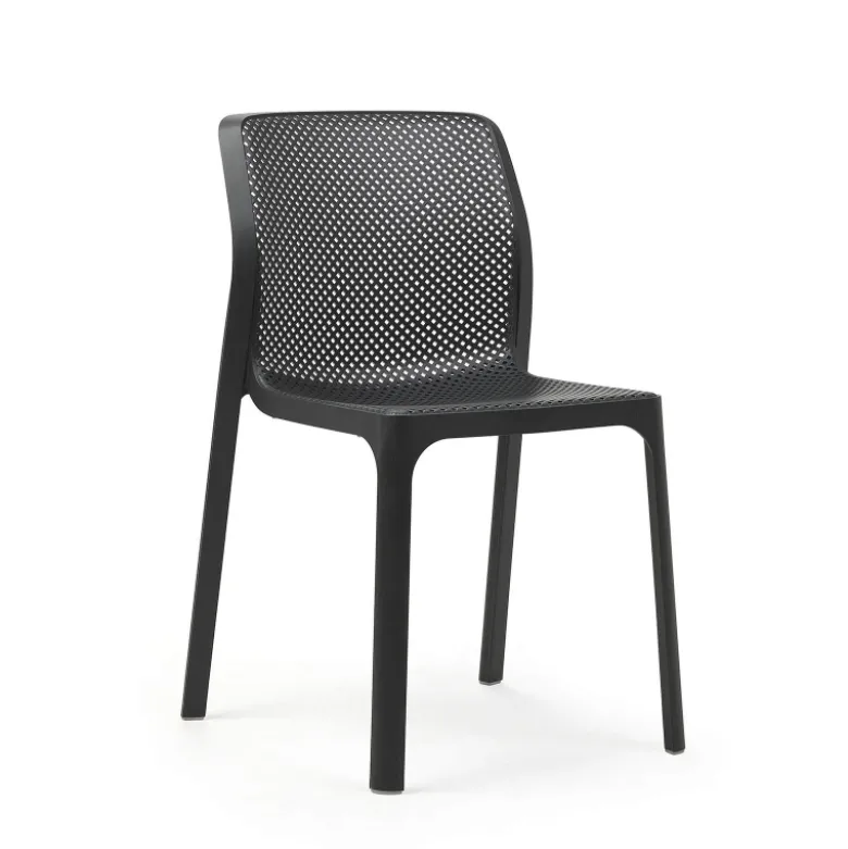 Bit Chaise moderne empilable en polypropylène