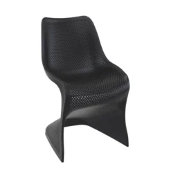 Bloom Chaise de jardin design ajourée en polypropylène