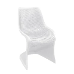 Bloom Chaise design ajourée en polypropylène