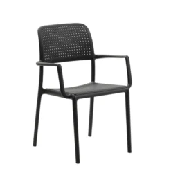 Bora Fauteuil empilable en polypropylène