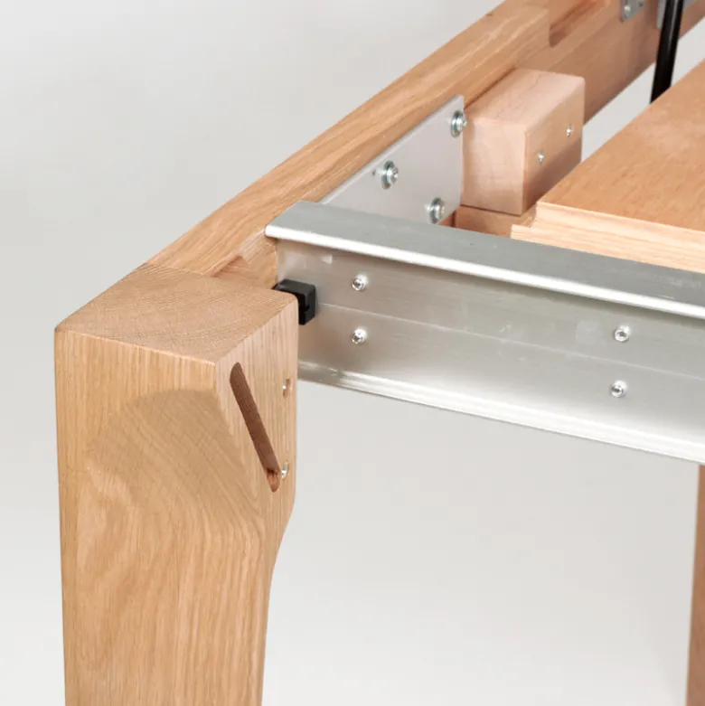 Buzz Table de salle à manger extensible en bois