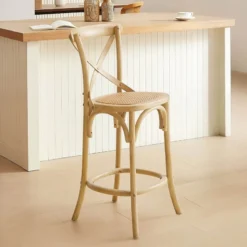 CabaretTabouret snack style bistrot en bois