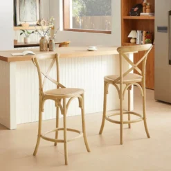 CabaretTabouret snack style bistrot en bois