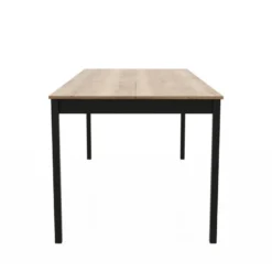 Cabrio Table snack rectangulaire extensible en stratifié fabriquée en Belgique
