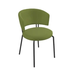 Chaise tendance de salle à manger en simili – Aero