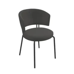 Chaise tendance de salle à manger en simili – Aero
