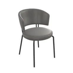 Chaise tendance de salle à manger en simili – Aero