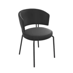 Chaise tendance de salle à manger en simili – Aero