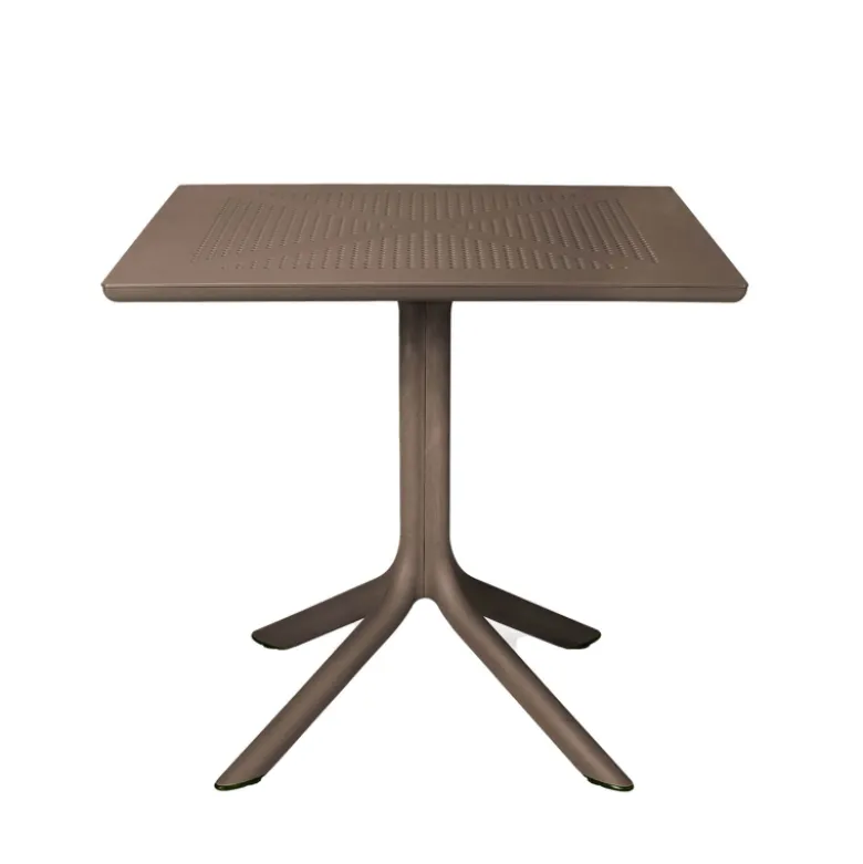 Clip Petite table de jardin carrée en polypropylène