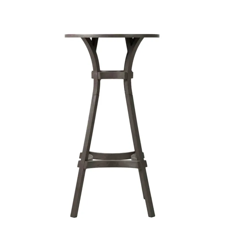 Combo Table de jardin ronde recyclée