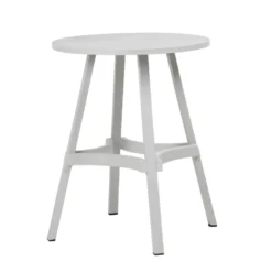 Combo Table de jardin ronde recyclée
