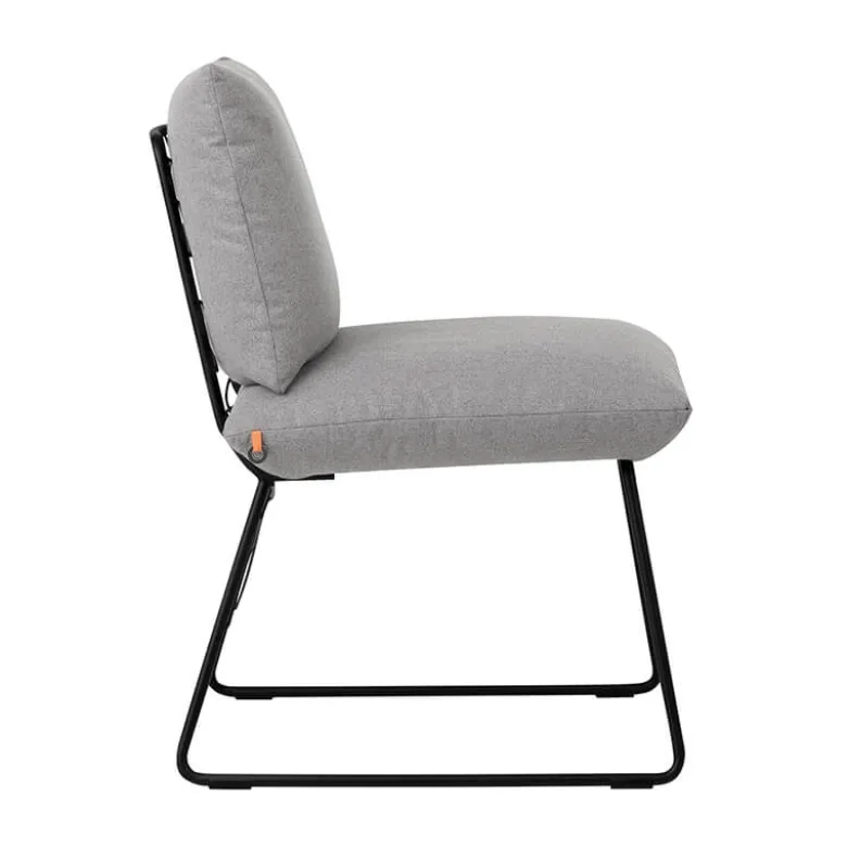 Cosy Mobitec® Chaise confortable design en tissu et structure métal