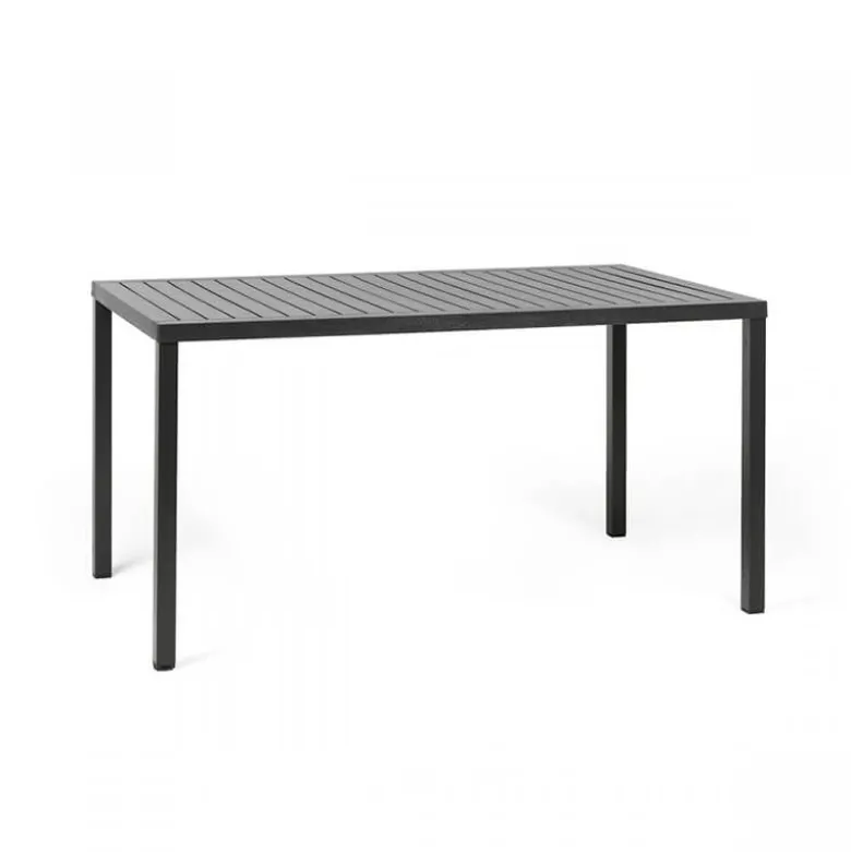 Cube Table de jardin rectangulaire réglable en hauteur fabriquée en Italie