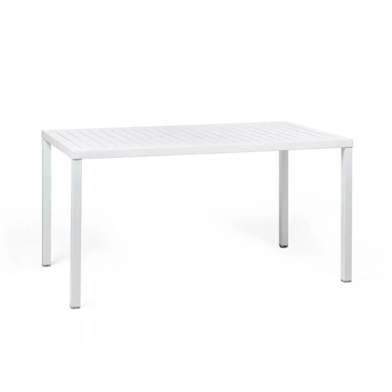 Cube Table de jardin rectangulaire réglable en hauteur fabriquée en Italie