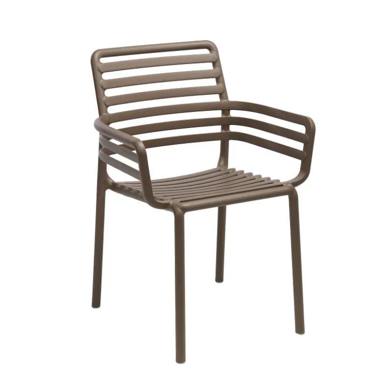 Doga Fauteuil de jardin design empilable fabriqué en Italie