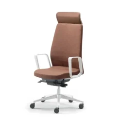 Eden 02 Fauteuil de direction en tissu avec têtière made in France