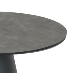 EmmyTable design ronde avec pied central