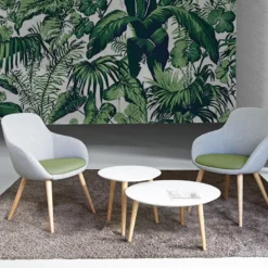 Eneka 02 Fauteuil made in France confortable en tissu