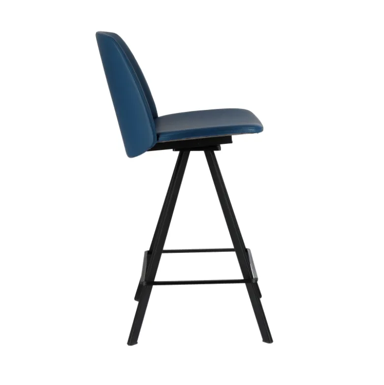 Figaro Tabouret snack en simili pivotant moderne fabrication belge