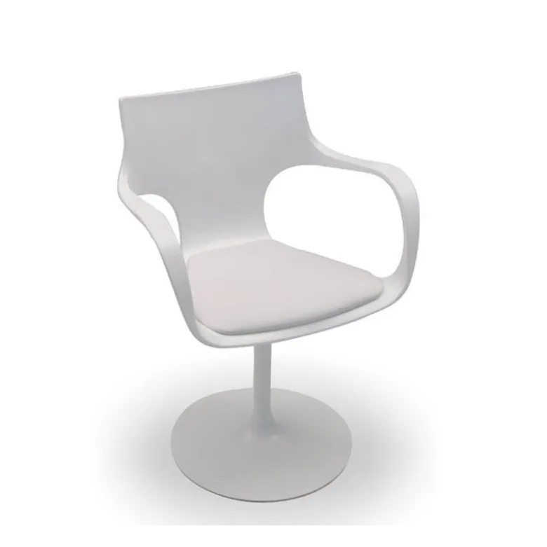 Flûte Sovet® Chaise design pivotante avec accoudoirs
