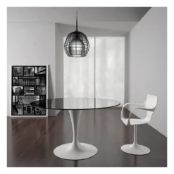 Flûte Sovet® Table ronde design en verre