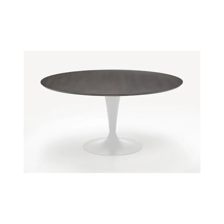 Flûte Sovet® Table ronde design plateau bois