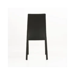 Giada Chaise de salle à manger en croûte de cuir