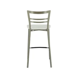 Go Clip Connubia® Tabouret snack contemporain en métal et multiplis bois